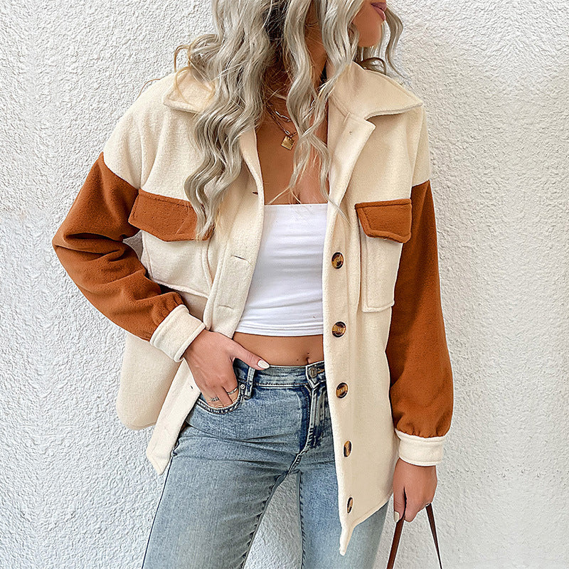 Women's Winter Coat – Apricot