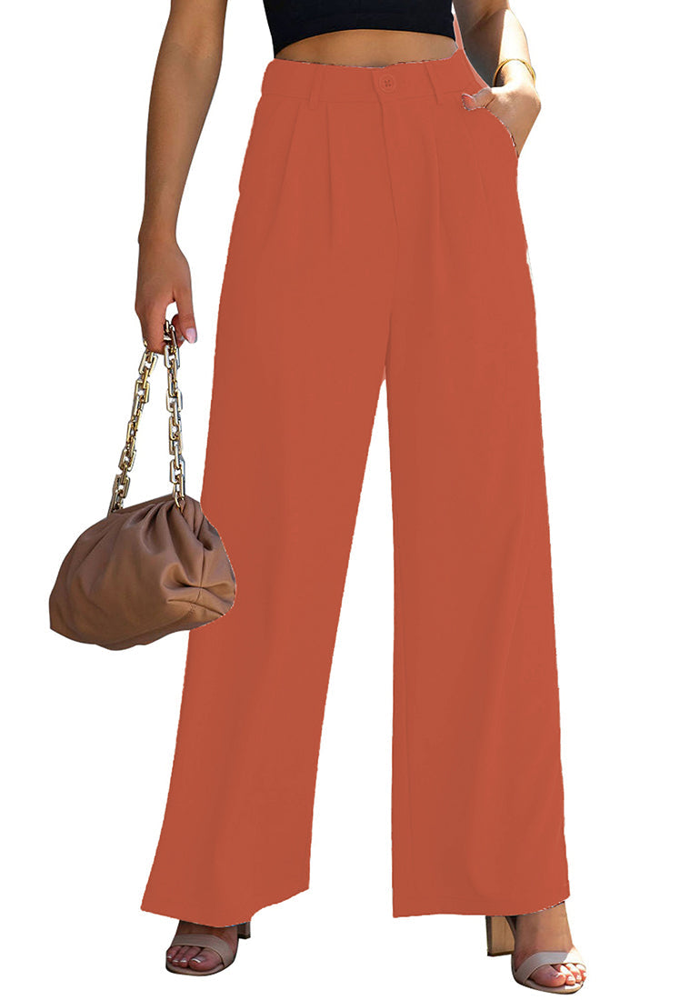 Women's Wide-Leg Work Dress Pants