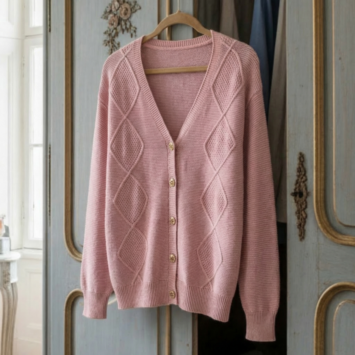 Abigail | Elegant Cozy V-Neck Cardigan