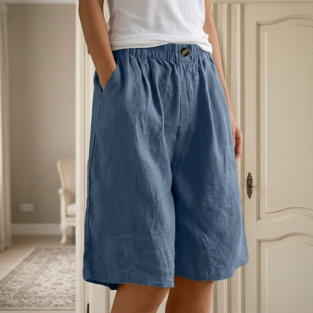 Addison | Siena Linen Comfort Shorts