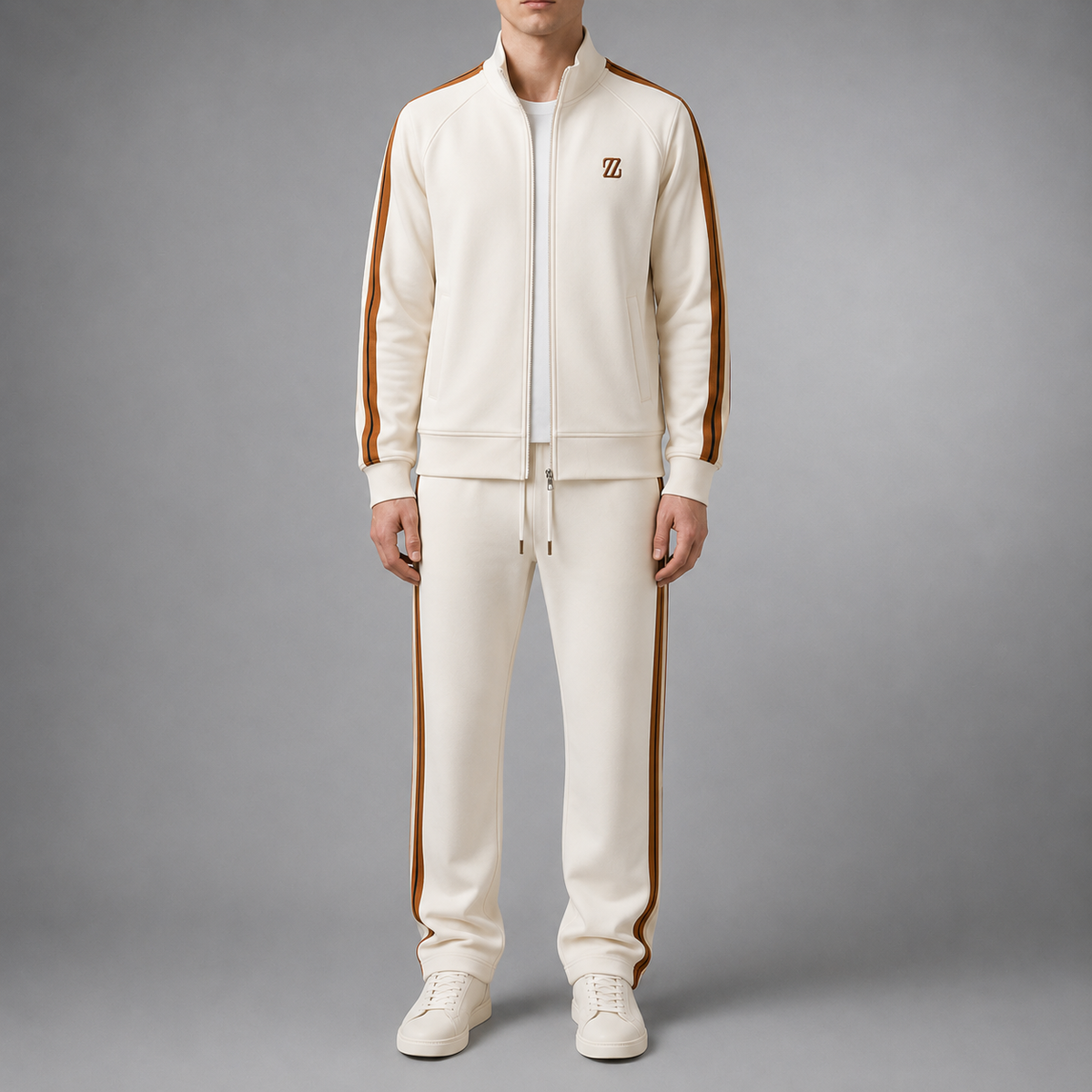 Alexander | Mdina Colorblock Zip Tracksuit Set