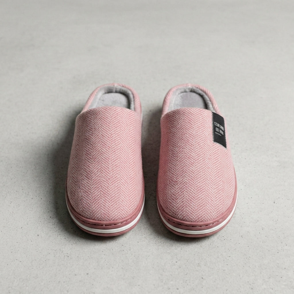 Alexander | Mljet Herringbone Fleece Slippers
