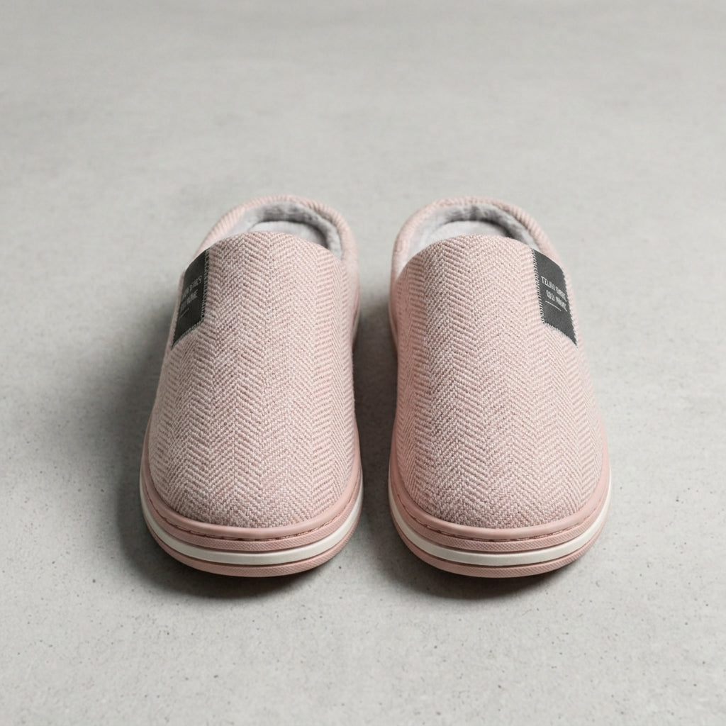Alexander | Mljet Herringbone Fleece Slippers