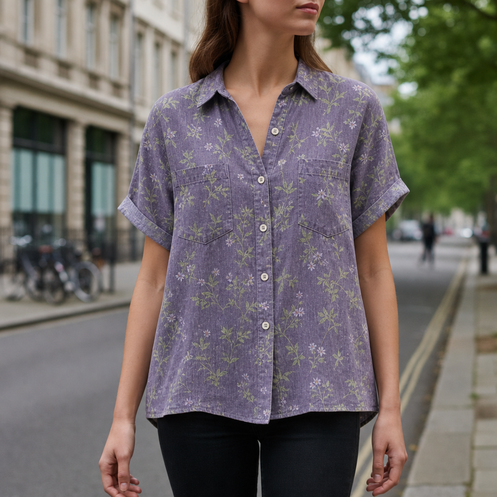 Aria | Cascais Floral Vintage Blouse