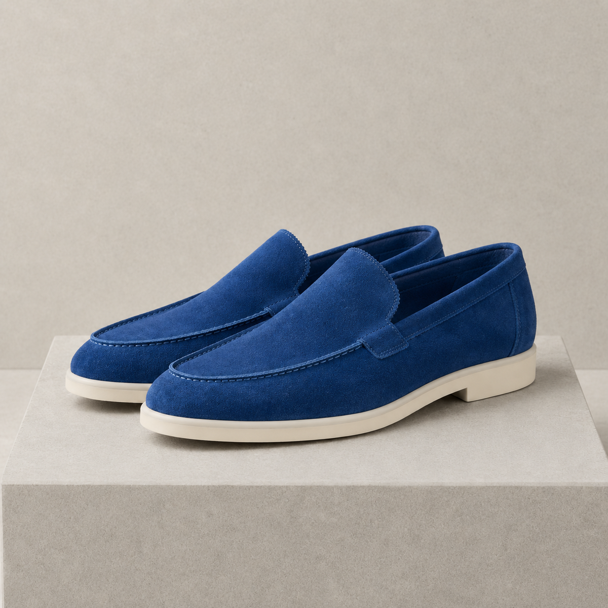 Asher | Aix Suede Slip-On Loafers