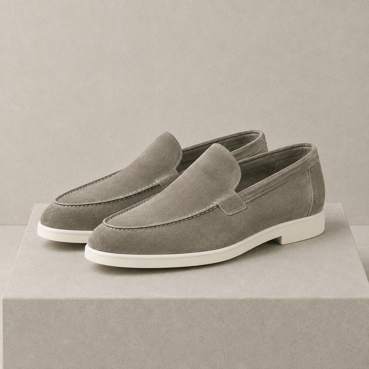 Asher | Aix Suede Slip-On Loafers