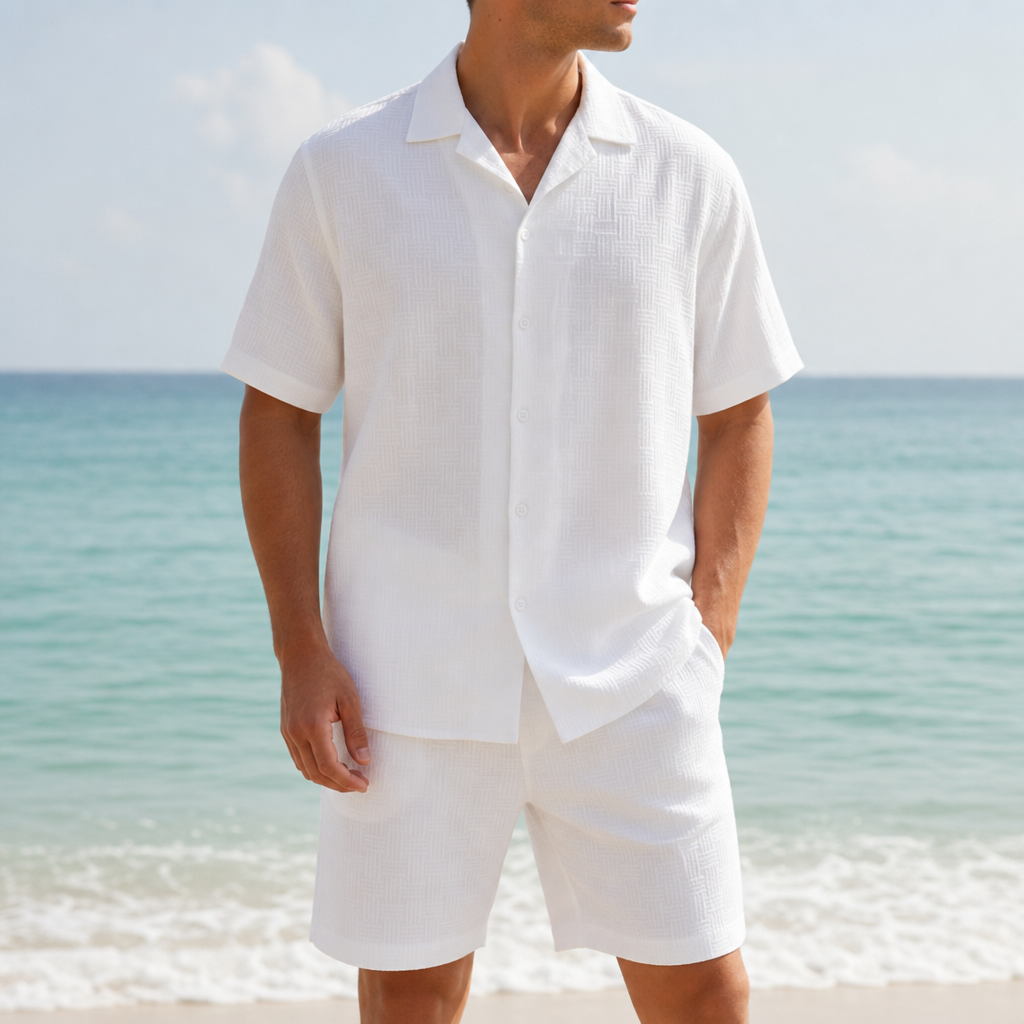 Asher | Portovenere Textured Matching Co-ord Set