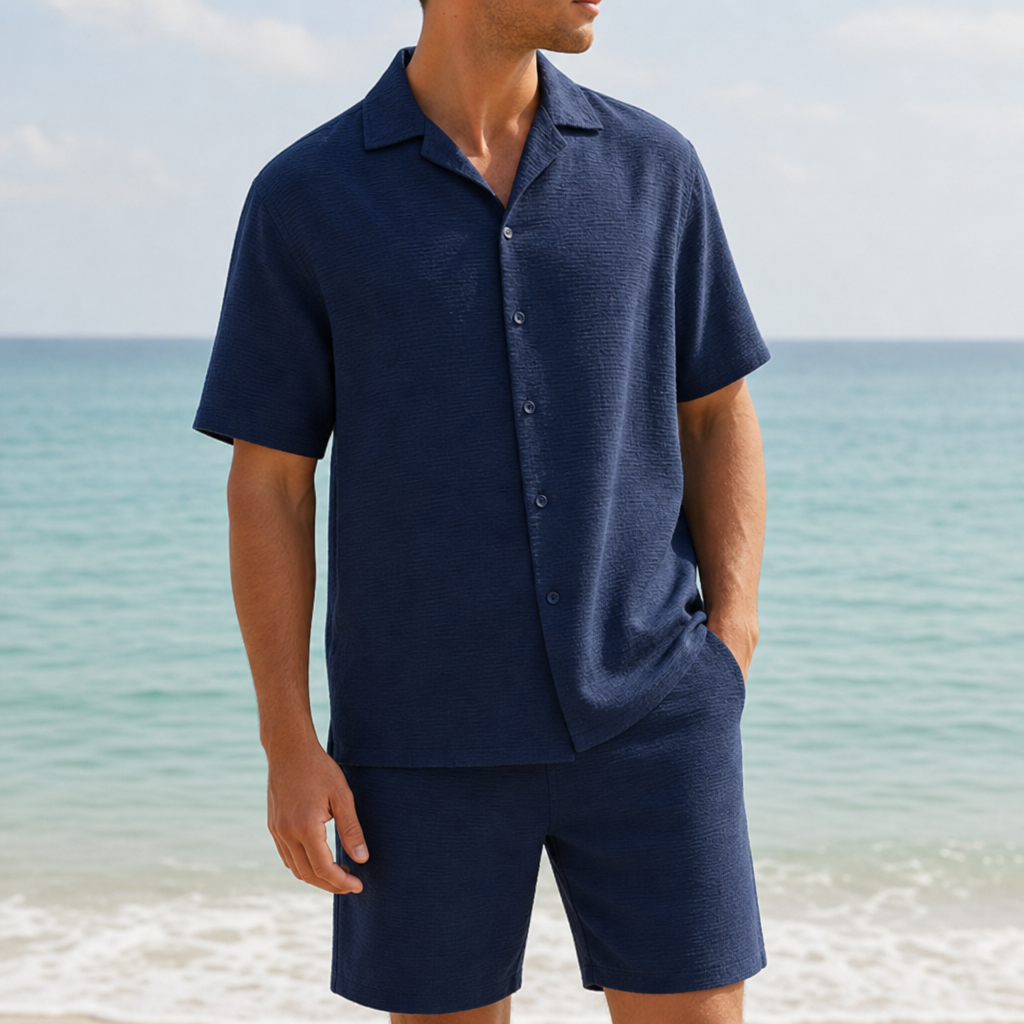 Asher | Portovenere Textured Matching Co-ord Set