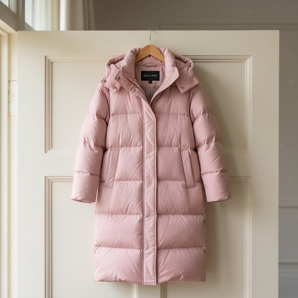 Audrey | Blyneé Long Puffer Jacket with Hood