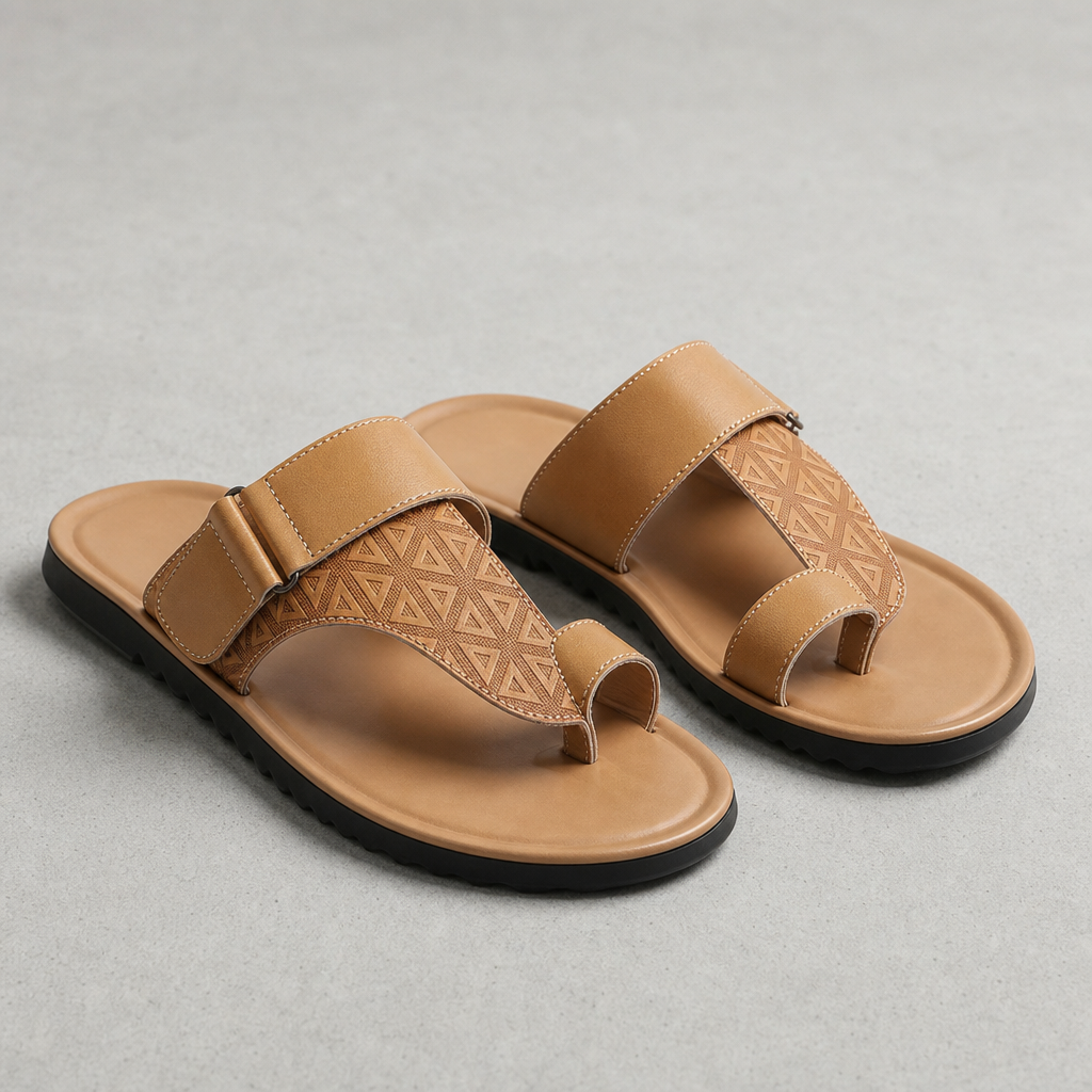 Austin | Bolzano Leather Toe-Loop Sandals