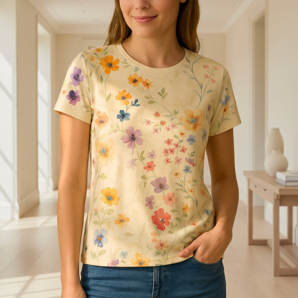 Avery | Fiora Floral T-Shirt