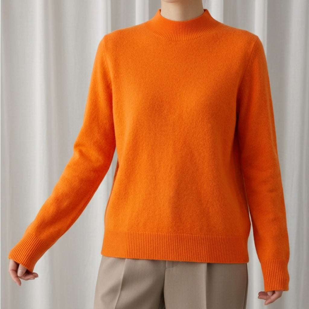 Bella | Hyeres Mock Neck Sweater