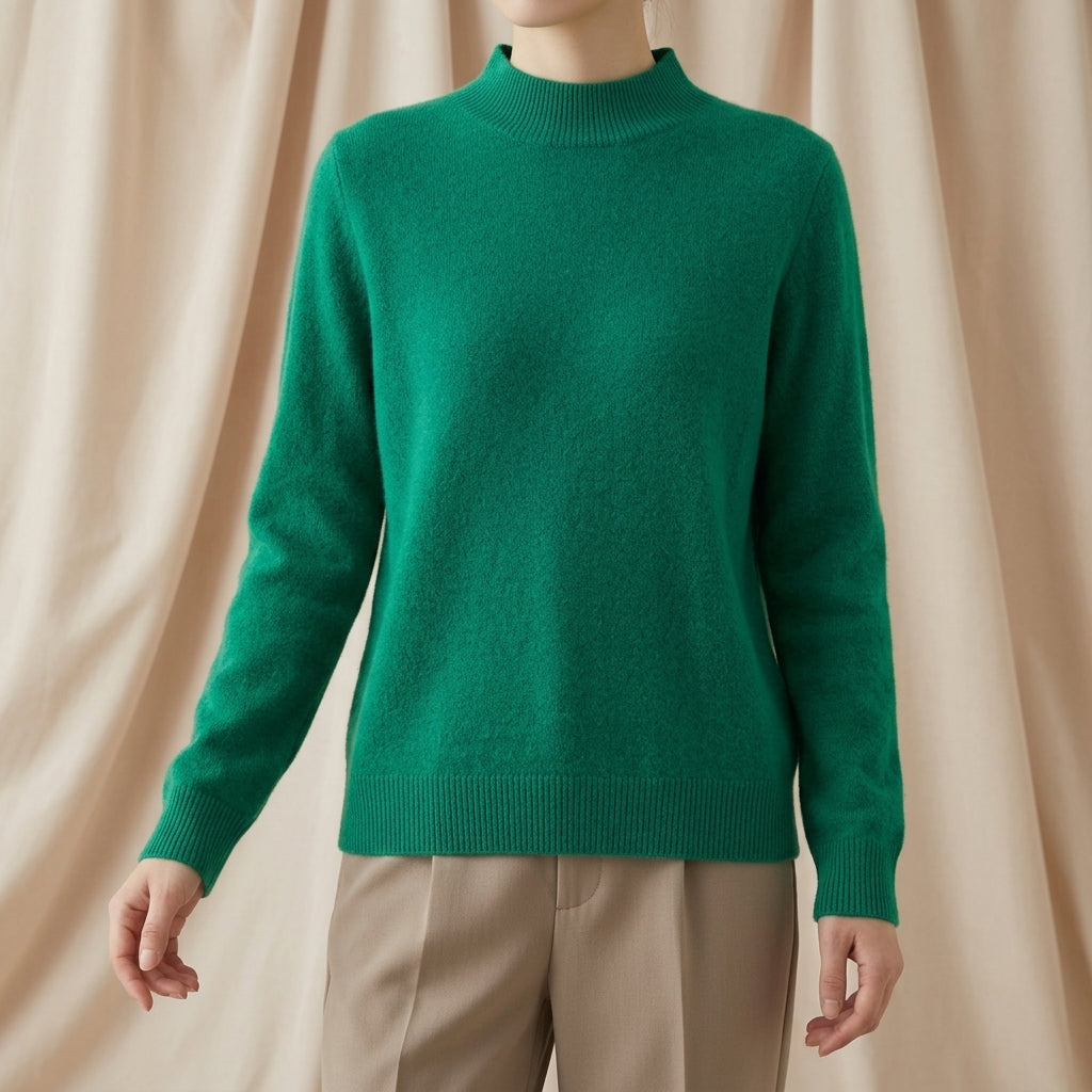 Bella | Hyeres Mock Neck Sweater