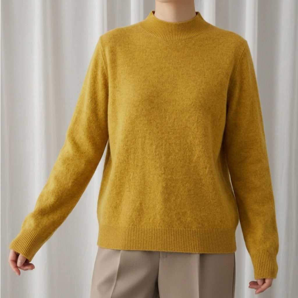 Bella | Hyeres Mock Neck Sweater