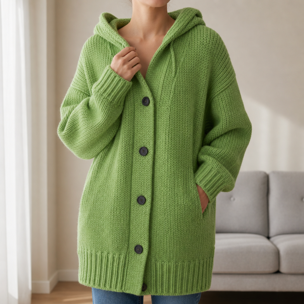 Bella | Sete Hooded Knit Cardigan
