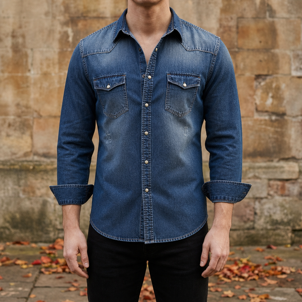 Benjamin | Kea Slim Fit Denim Shirt
