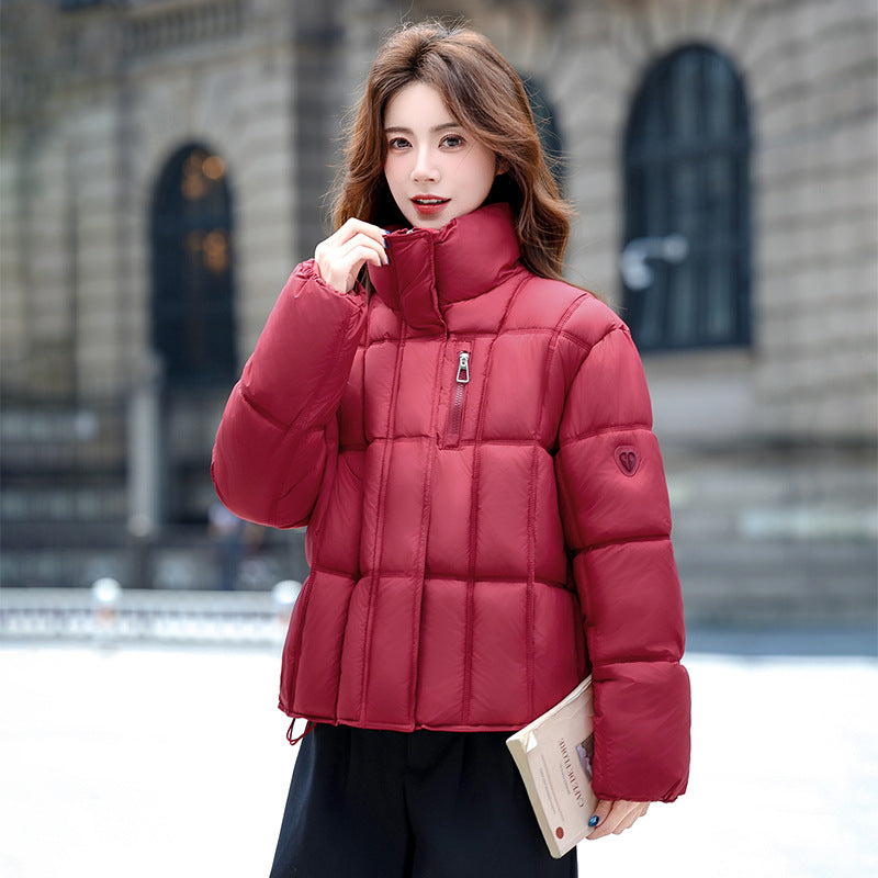 Women's Puffer Jacket – Black, Blue, Gray, Red, Yellow
