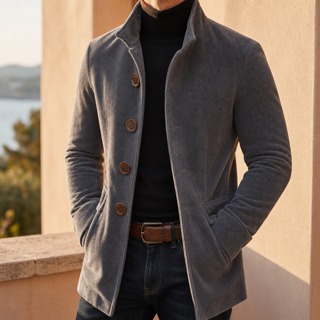 Cameron | Apt Slim Notch Lapel Overcoat