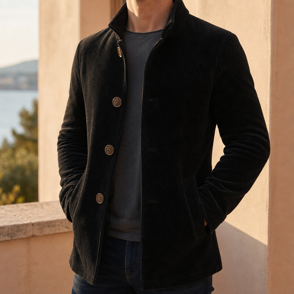 Cameron | Apt Slim Notch Lapel Overcoat