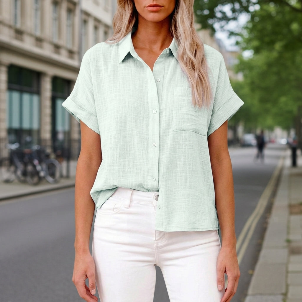 Caroline | Ravello Bree's Button Shirt