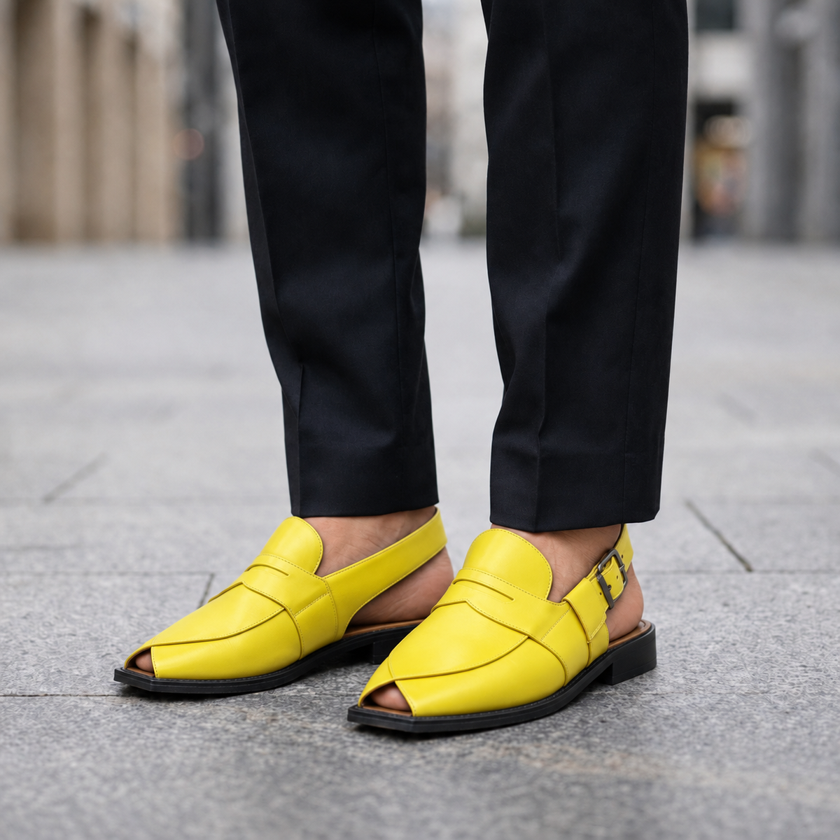 Carter | Sanlucar Leather Peshawari Sandals