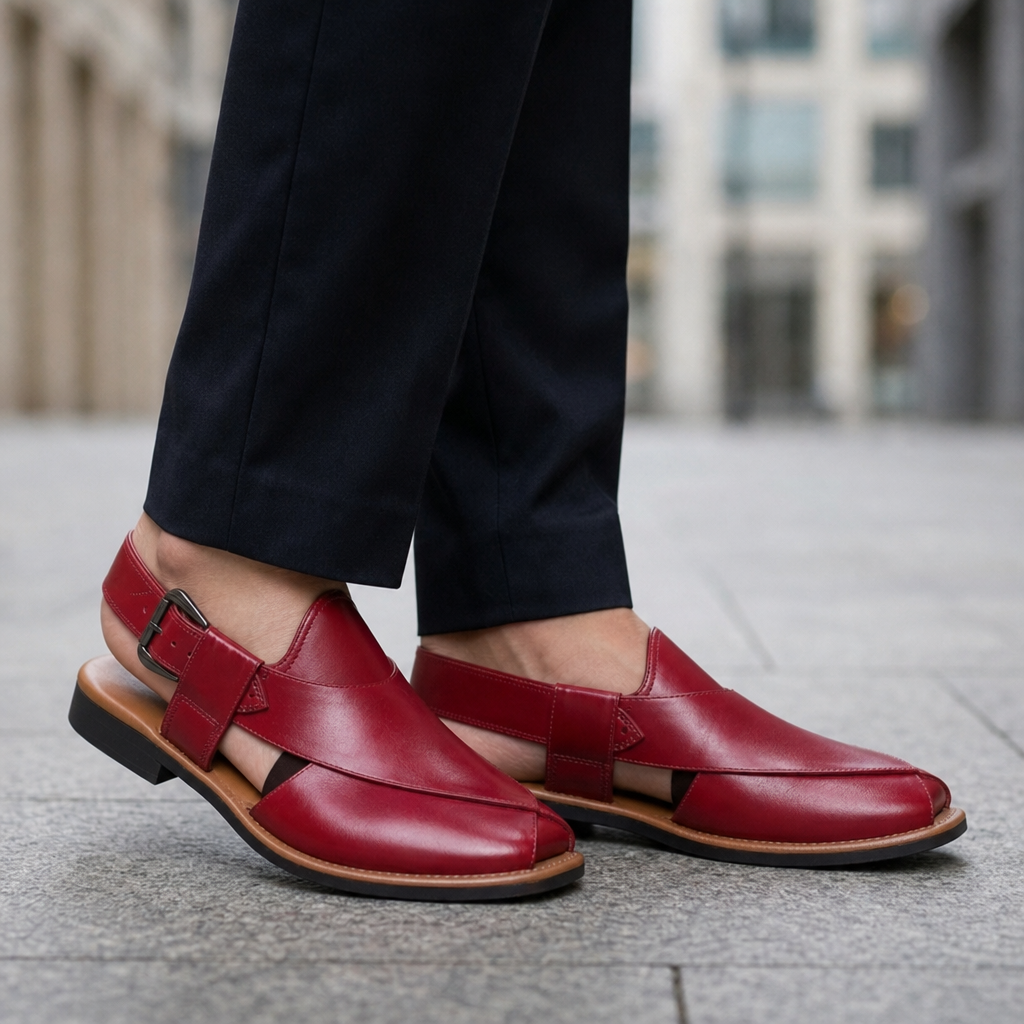Carter | Sanlucar Leather Peshawari Sandals