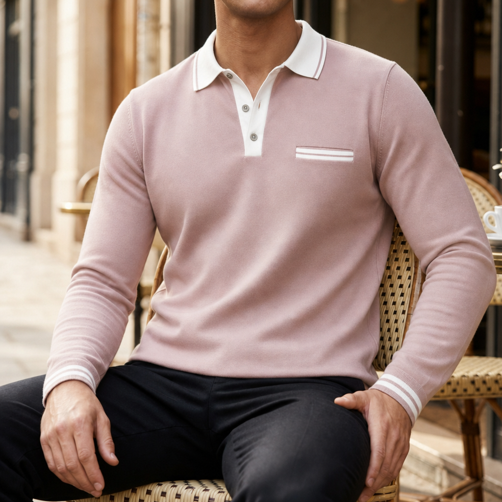 Charles | Salamanca Contrast Trim Polo