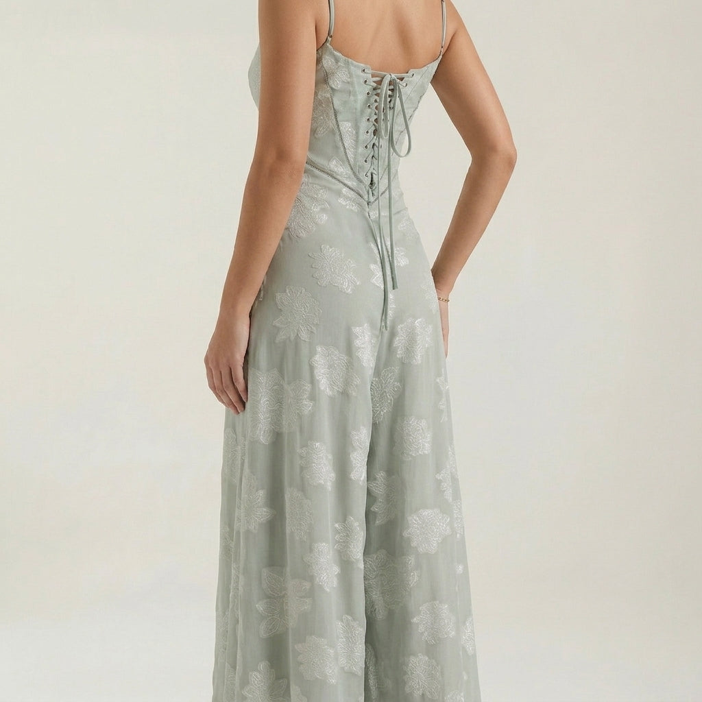 Claire | Cefalu Lace Maxi Dress