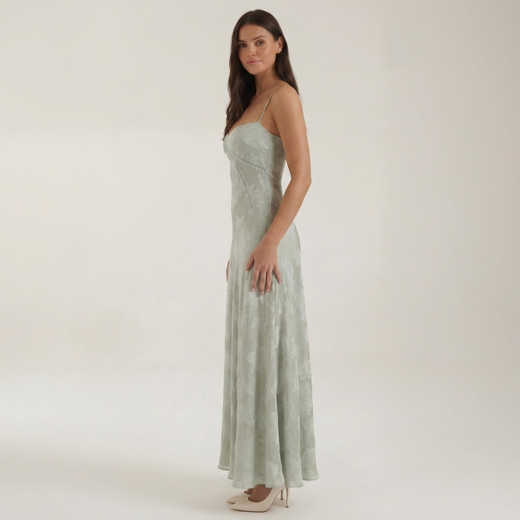 Claire | Cefalu Lace Maxi Dress