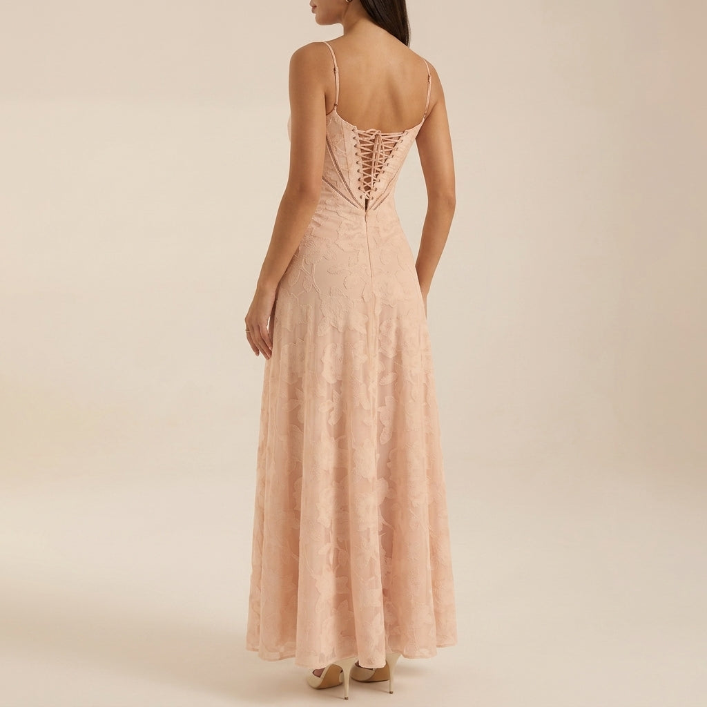 Claire | Cefalu Lace Maxi Dress