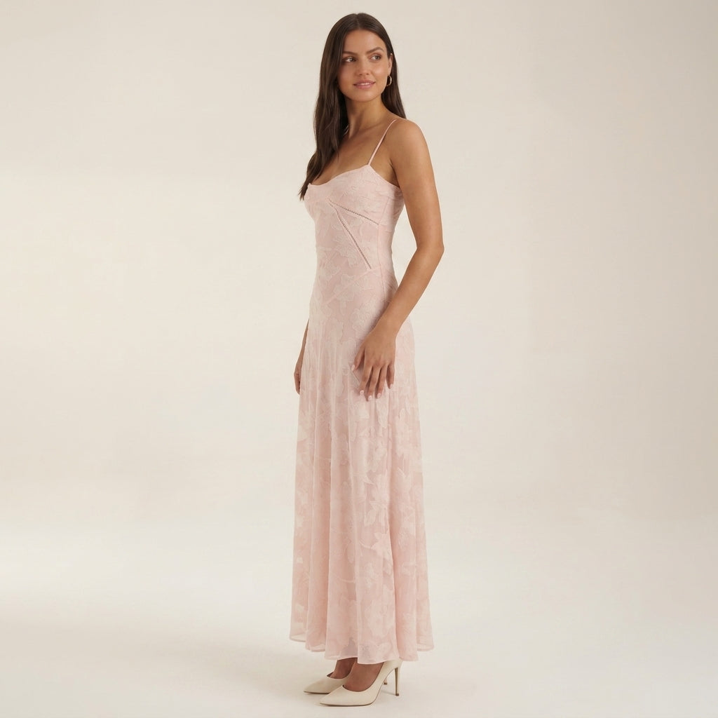 Claire | Cefalu Lace Maxi Dress