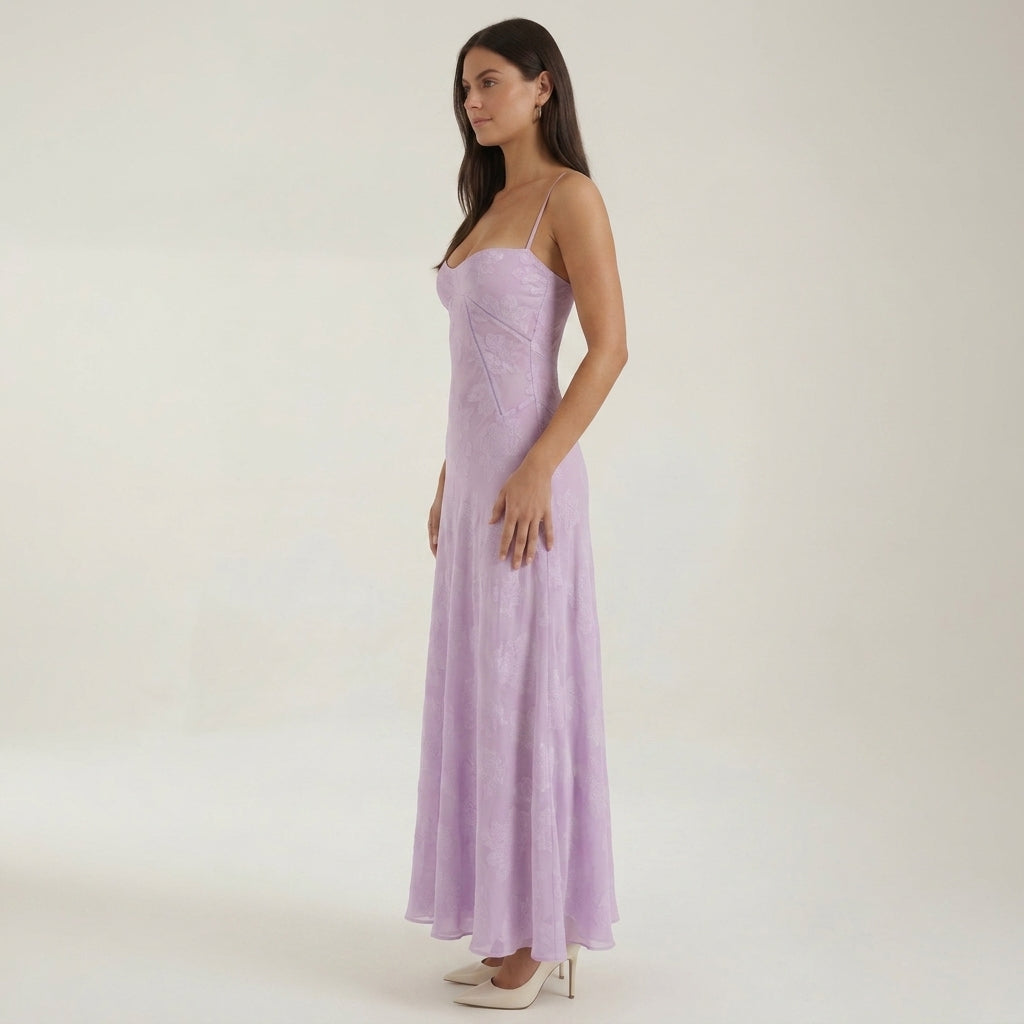 Claire | Cefalu Lace Maxi Dress
