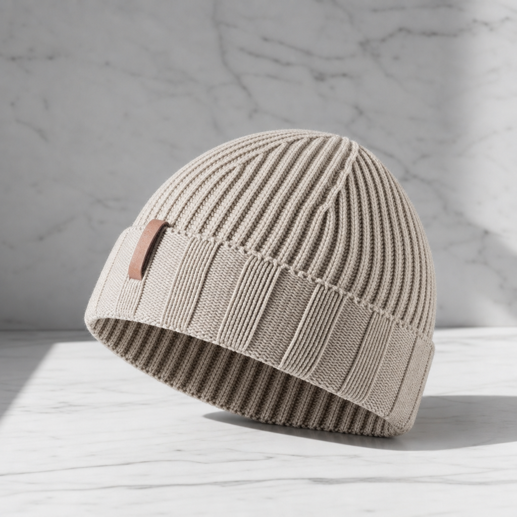 Claire | Maratea Vintage Ribbed Knit Beanie