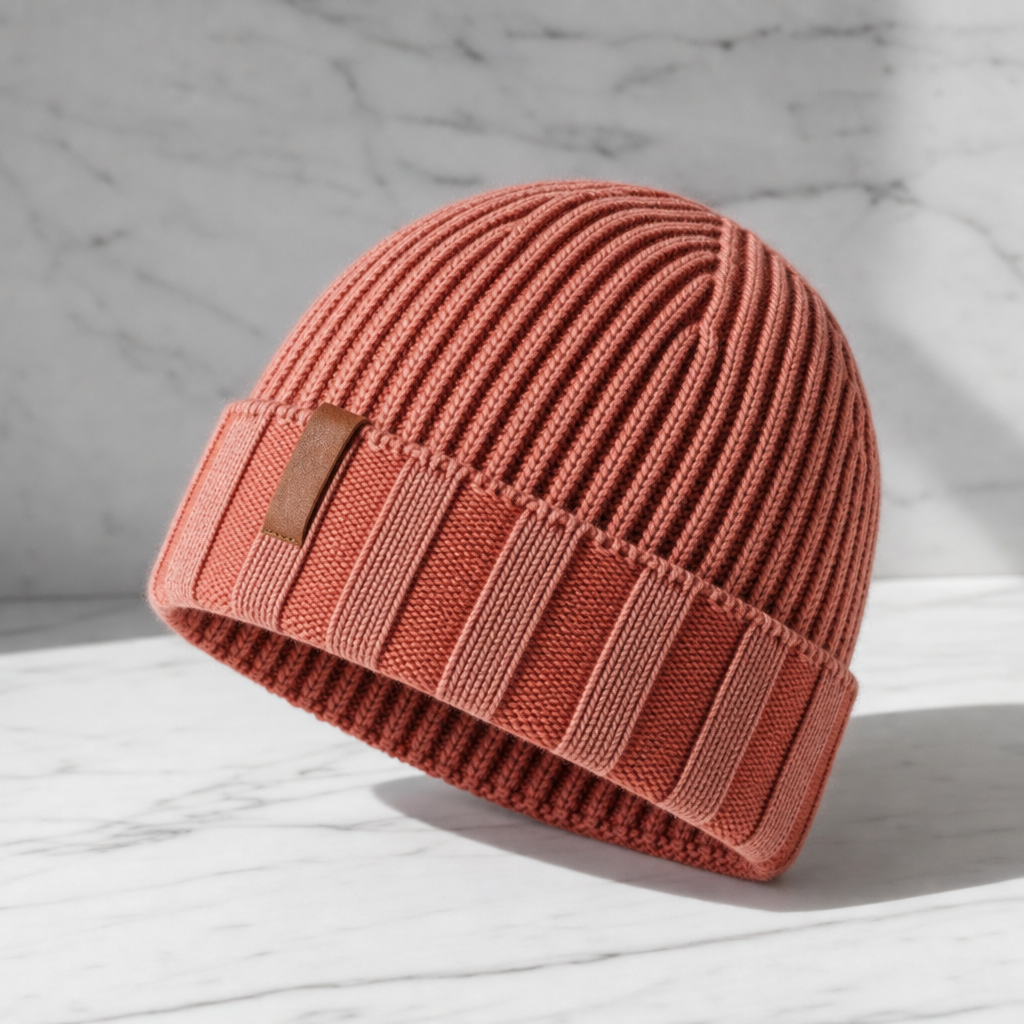 Claire | Maratea Vintage Ribbed Knit Beanie