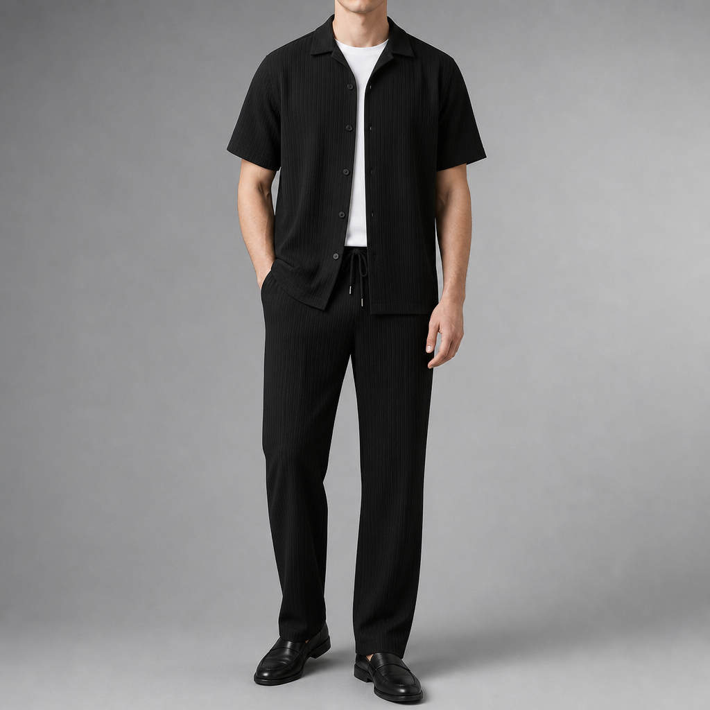Daniel | Kardamyli Ribbed Two-Piece Set