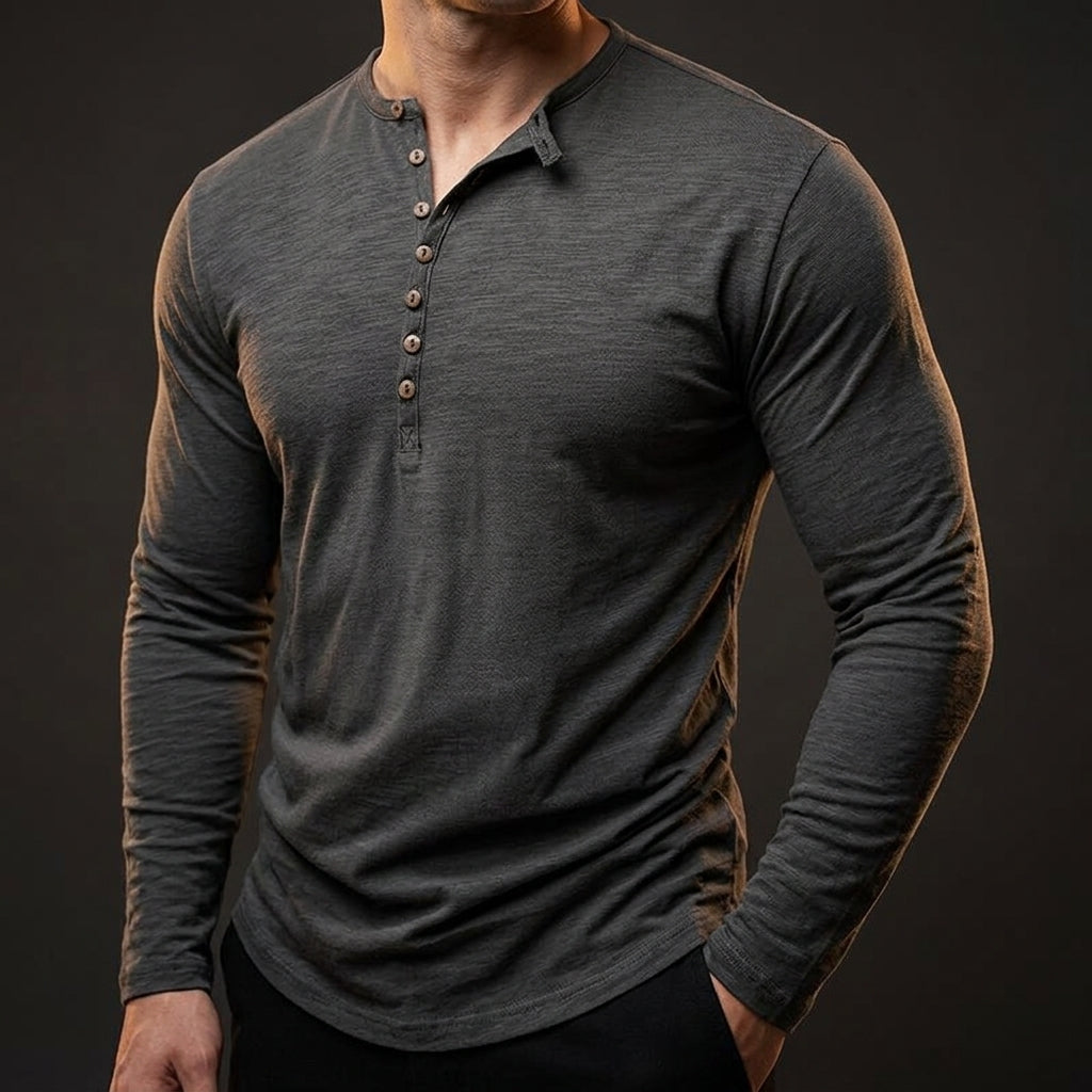 Daniel | Modica Long-Sleeve Henley Shirt