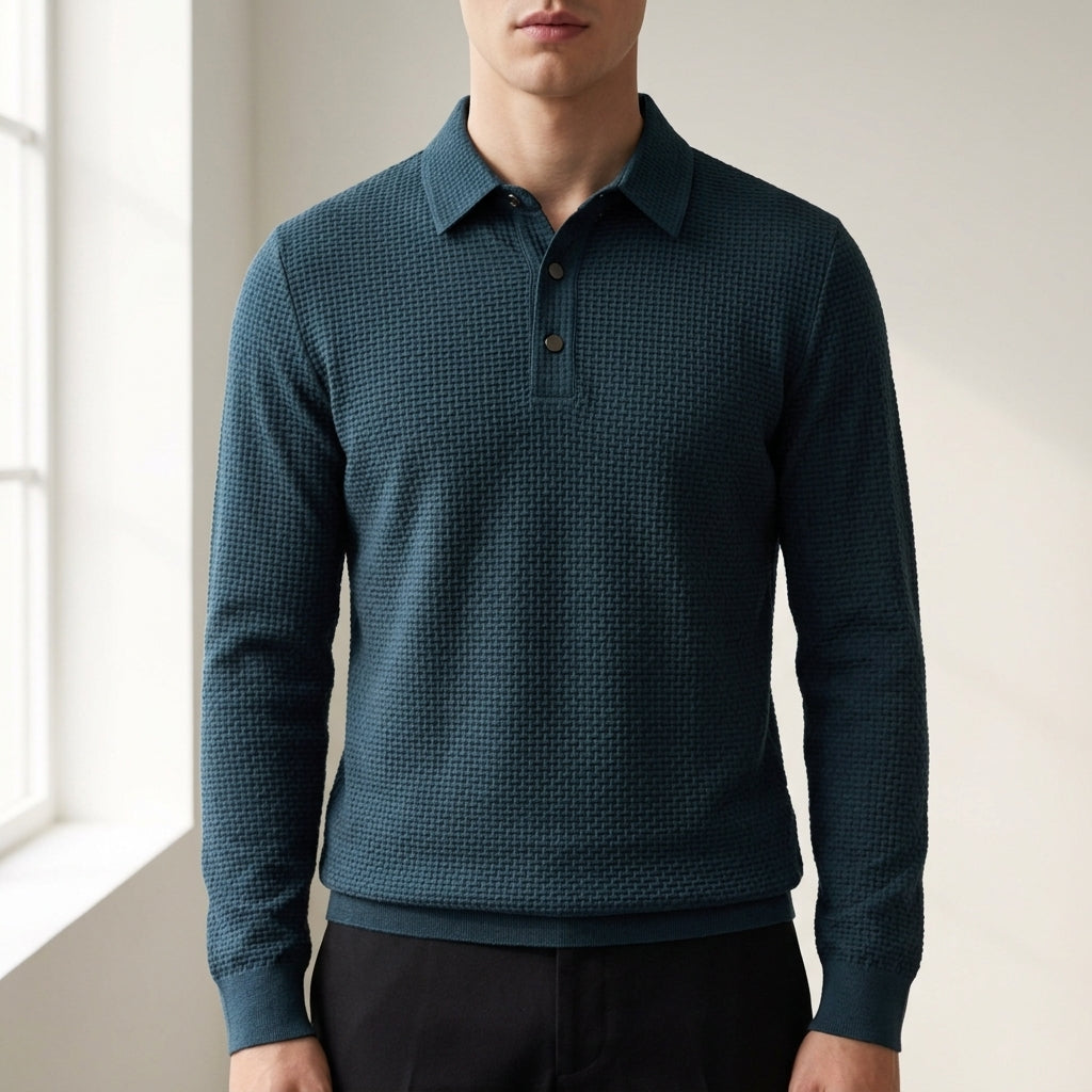 Daniel | Tarragona Textured Knit Polo