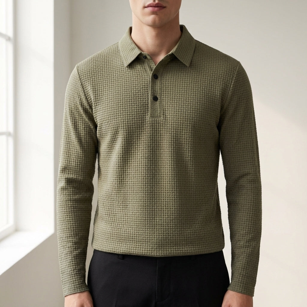 Daniel | Tarragona Textured Knit Polo