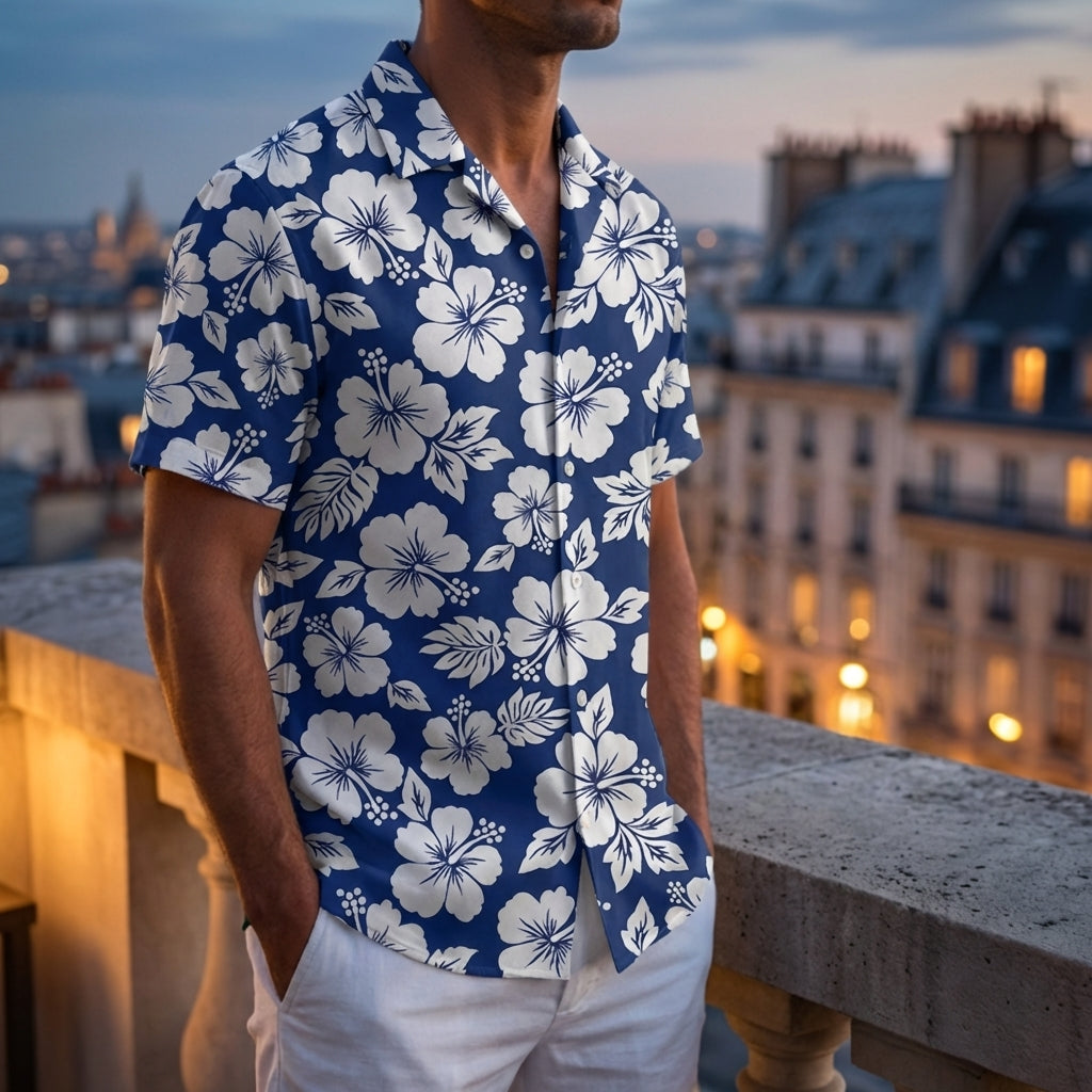Dylan | Robert 2D Printed Floral Shirt