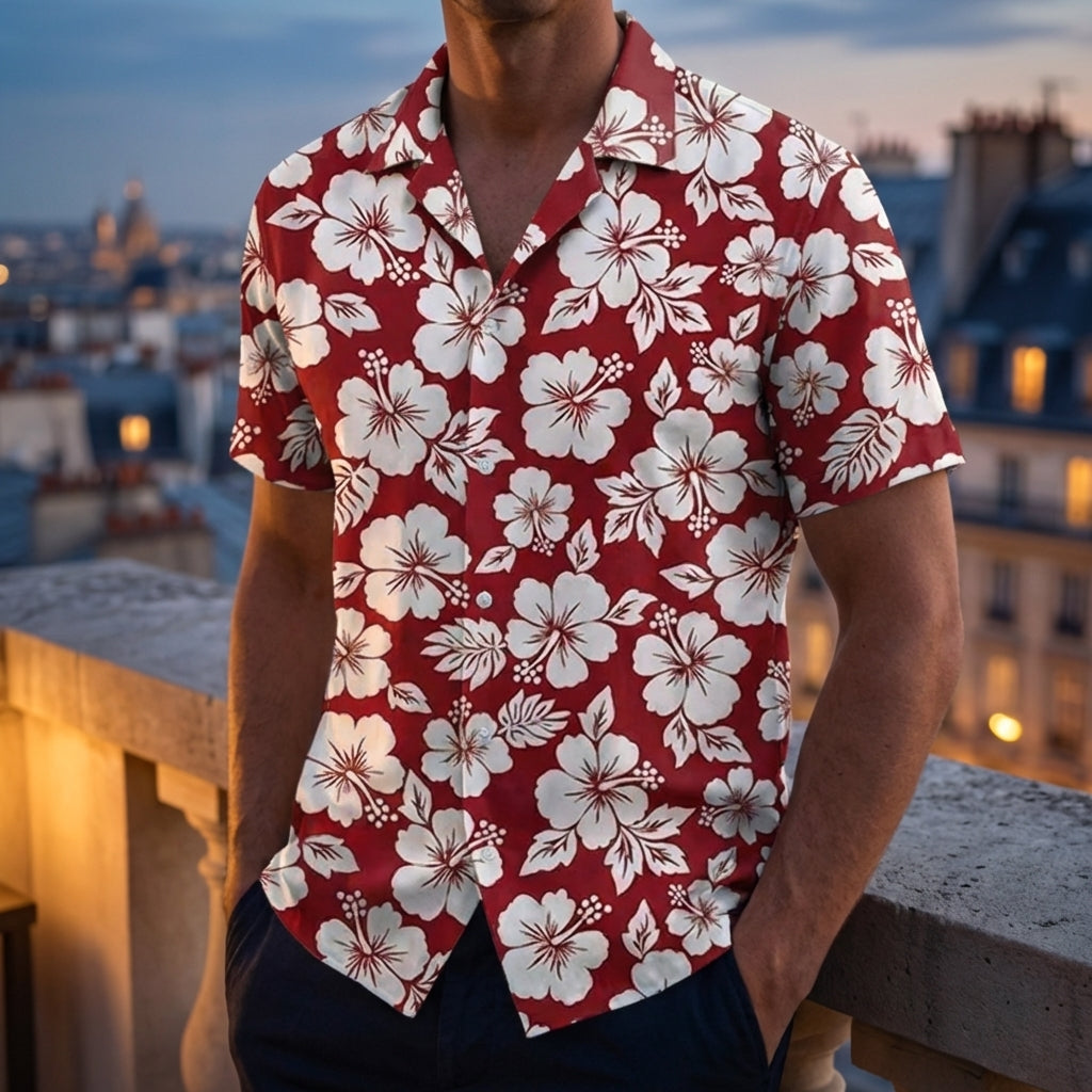 Dylan | Robert 2D Printed Floral Shirt