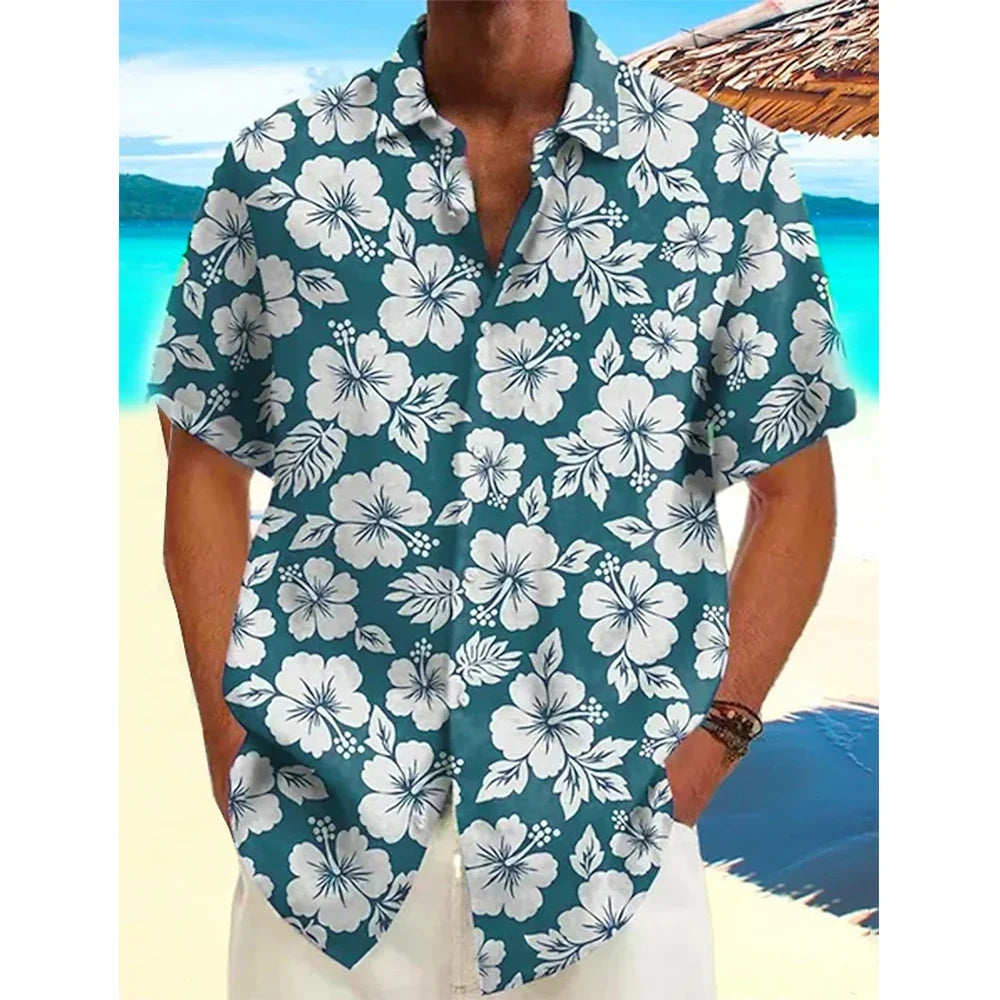 Dylan | Robert 2D Printed Floral Shirt