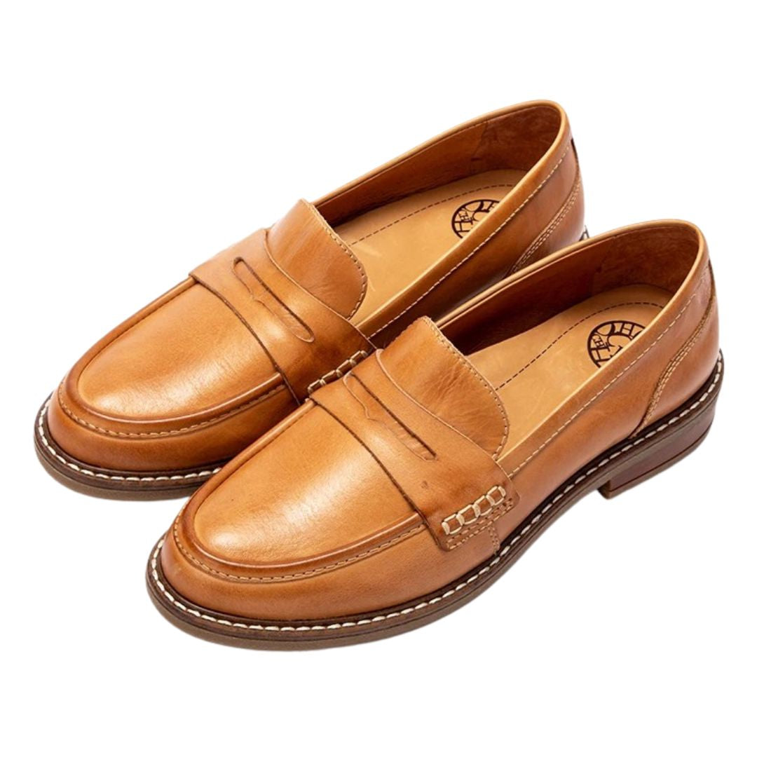 Ellie | Rossano Orthopedic Leather Loafers