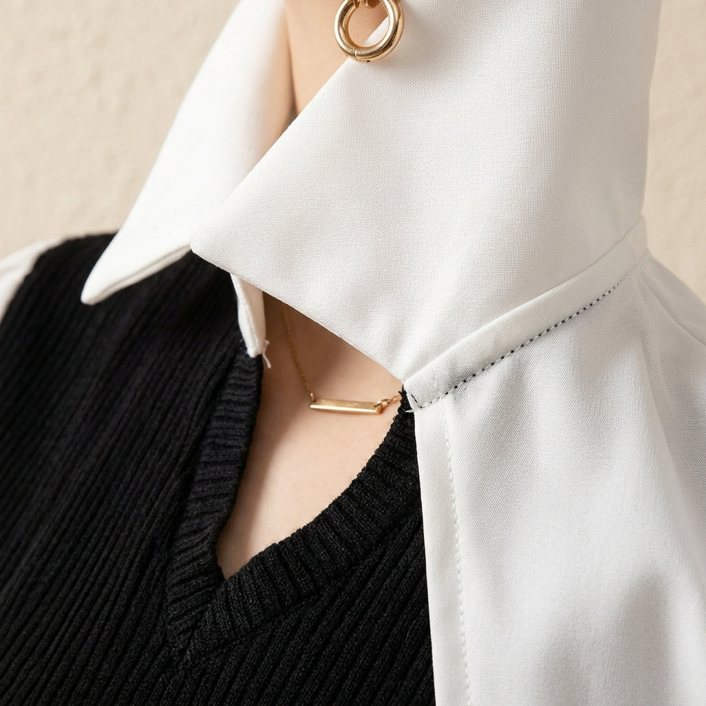 Emily | Elsie Polo Collar Blouse