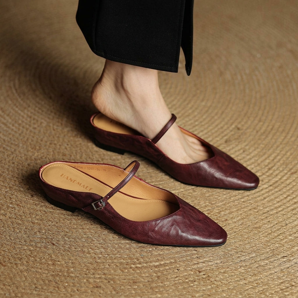 Emma | Ronda Orthopedic Leather Mules