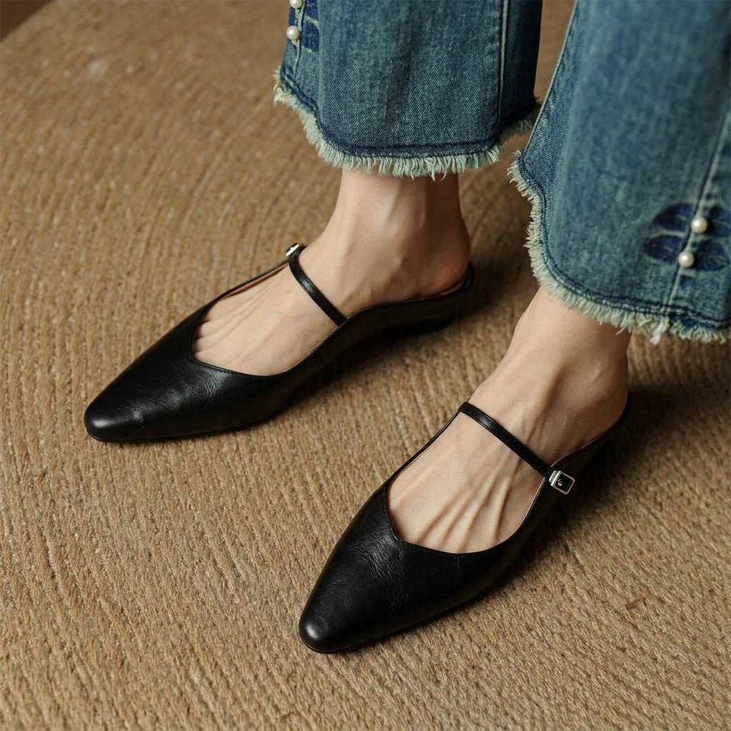 Emma | Ronda Orthopedic Leather Mules