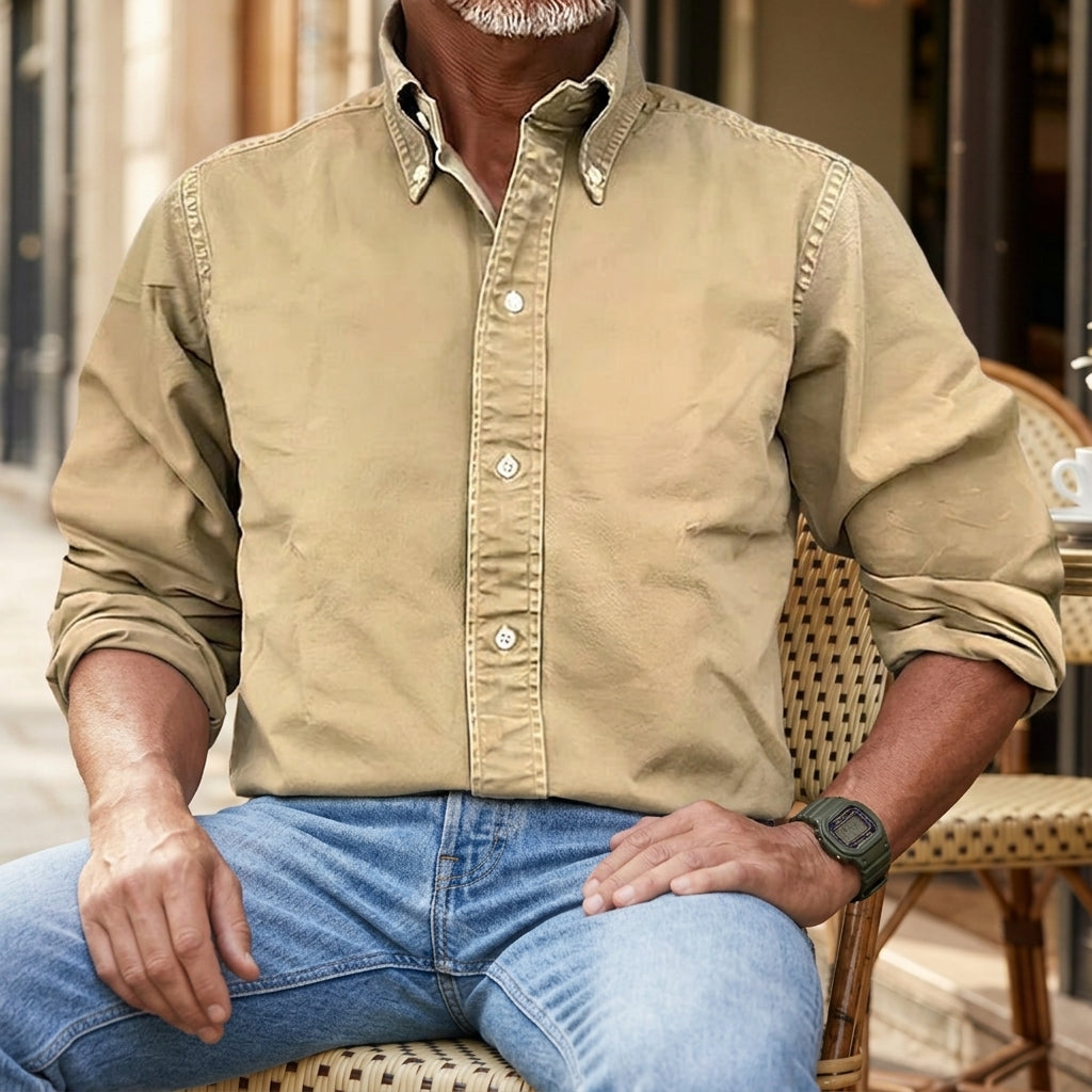 Ethan | Zenaro Long Sleeve Shirt for Men