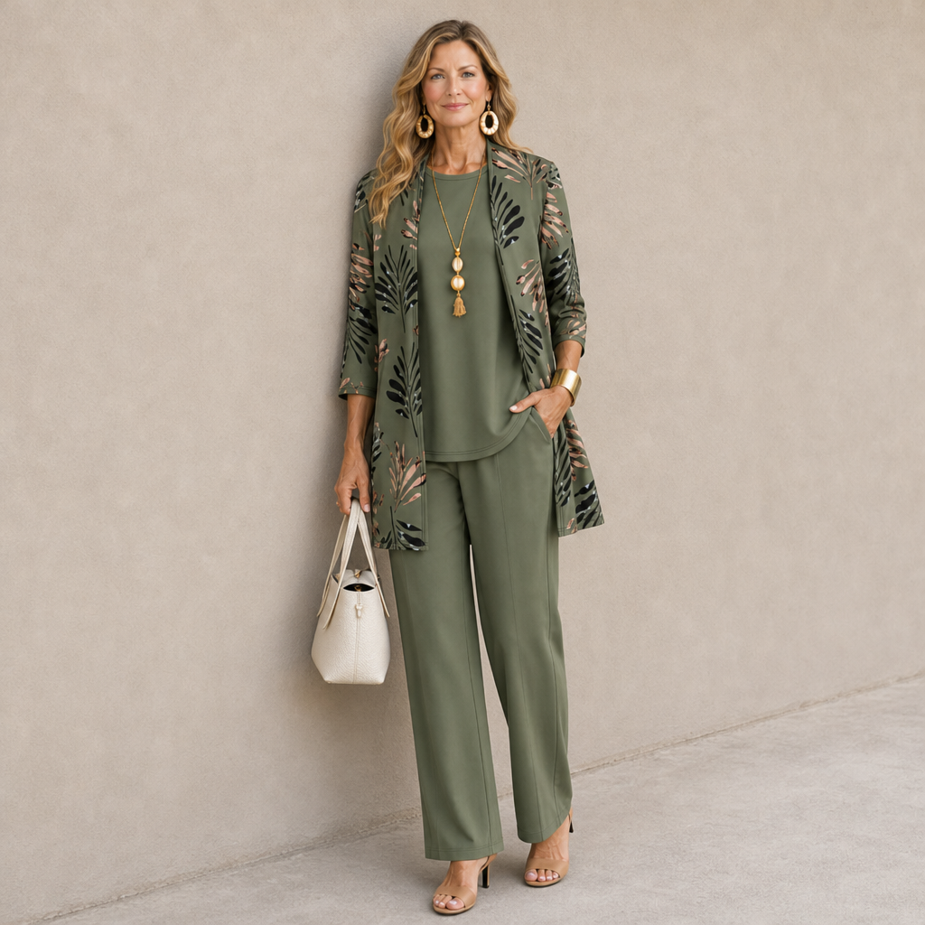 Eva | Apt Printed Three-Piece Set