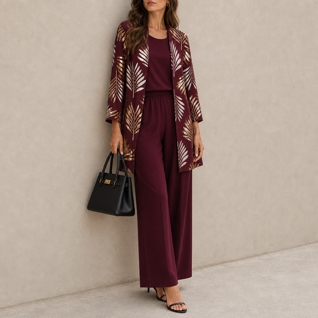 Eva | Apt Printed Three-Piece Set