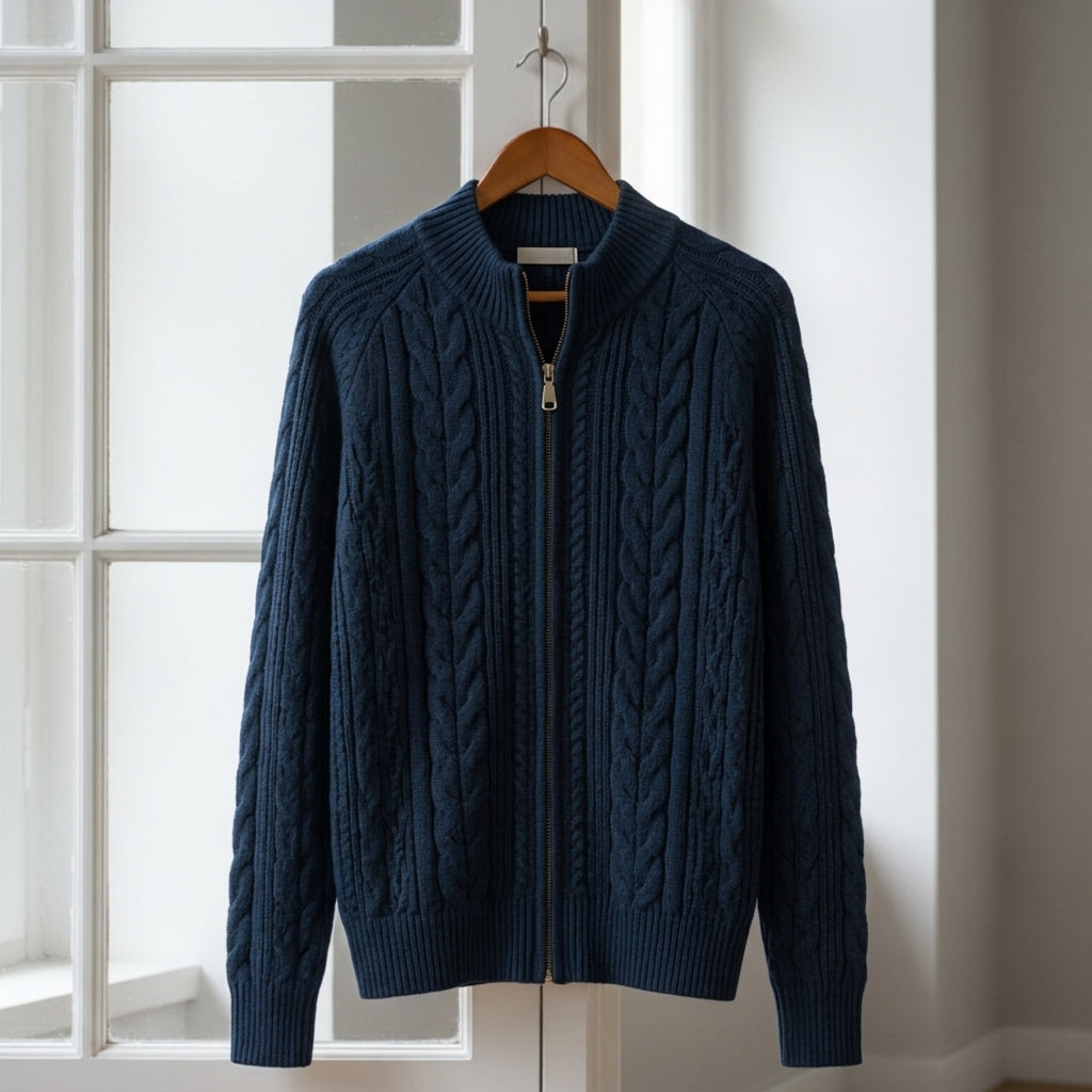 Evelyn | Belvioré Knitted Cardigan Jacket
