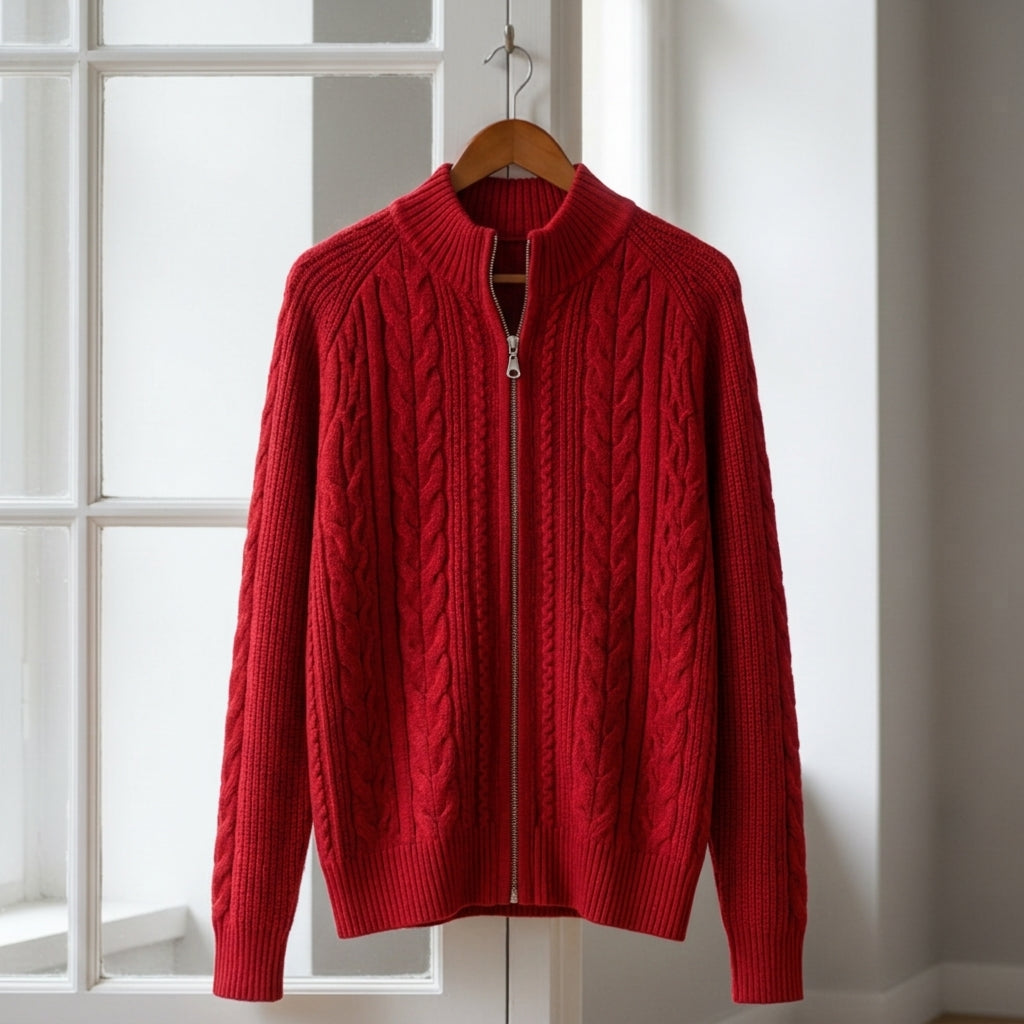 Evelyn | Belvioré Knitted Cardigan Jacket